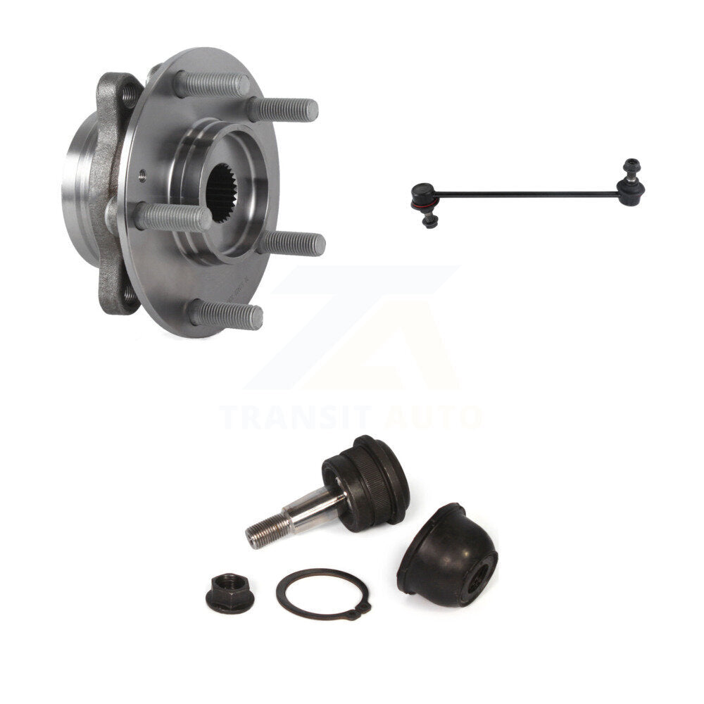 Transit Auto K7T-102116 Wheel Bearing and Hub Assembly for 2017 Hyundai Elantra GT - Front product image