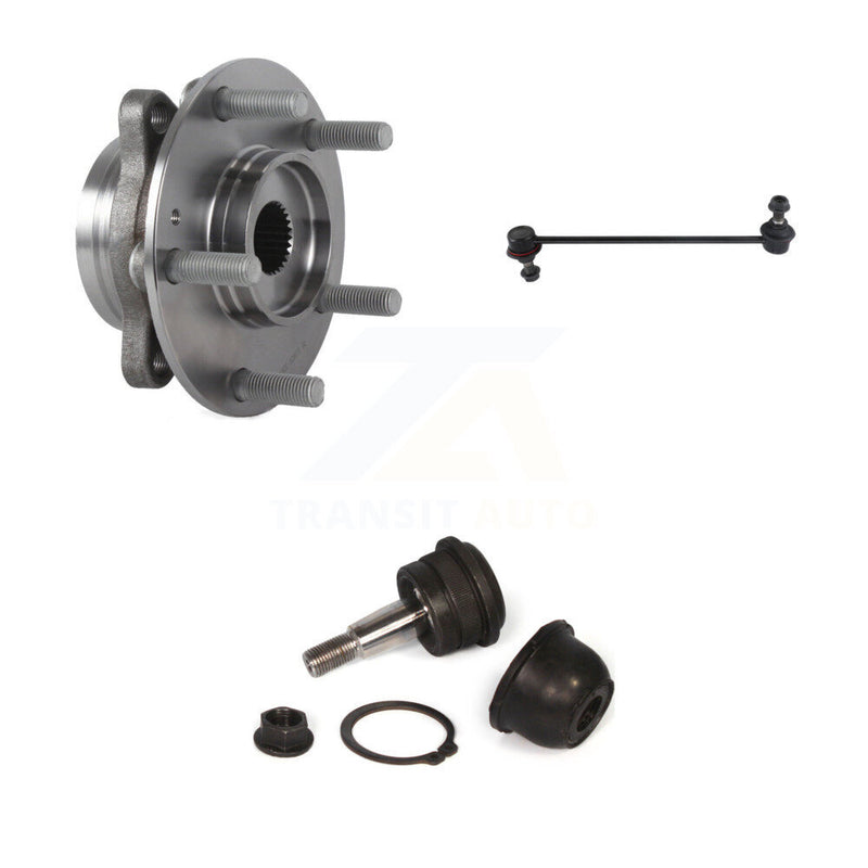 Transit Auto K7T-102116 Wheel Bearing and Hub Assembly for 2017 Hyundai Elantra GT - Front product image