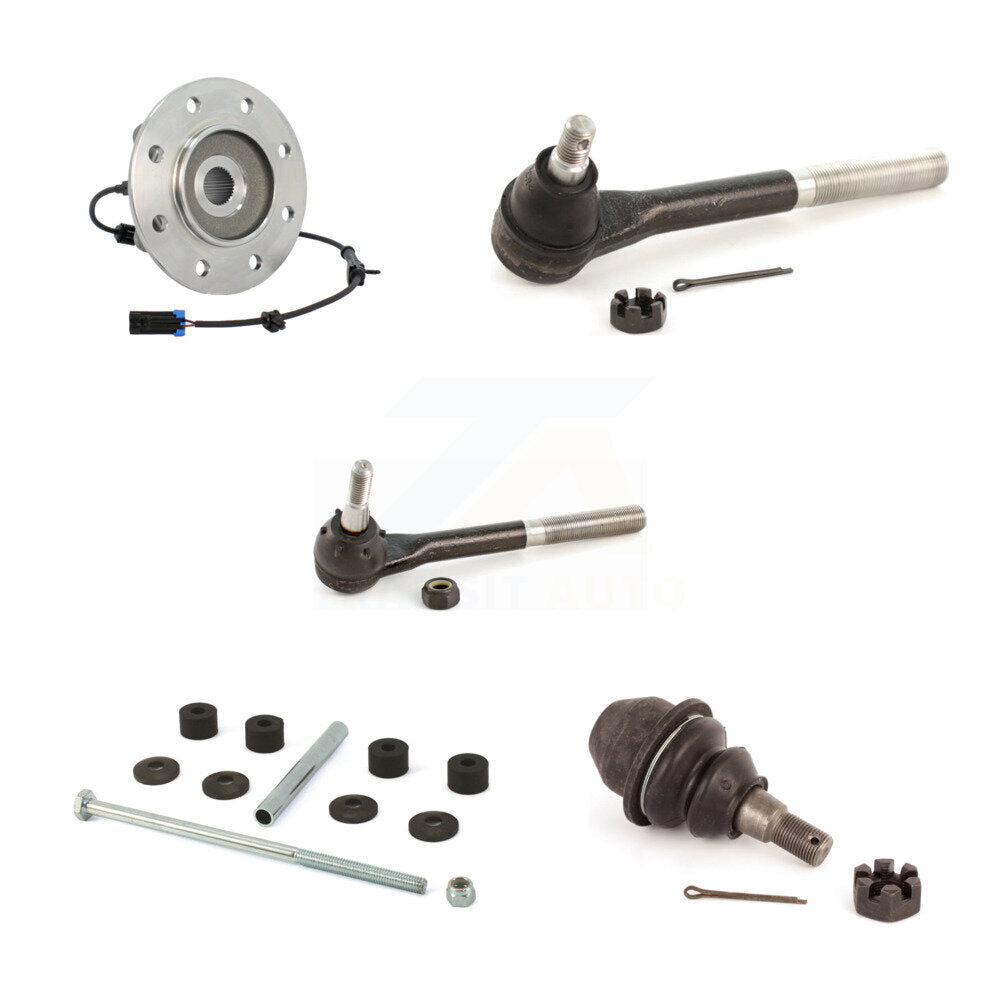 Transit Auto K7T-104153 Wheel Bearing and Hub Assembly for 1996-2000 Chevrolet K3500, GMC K3500 - Front product image
