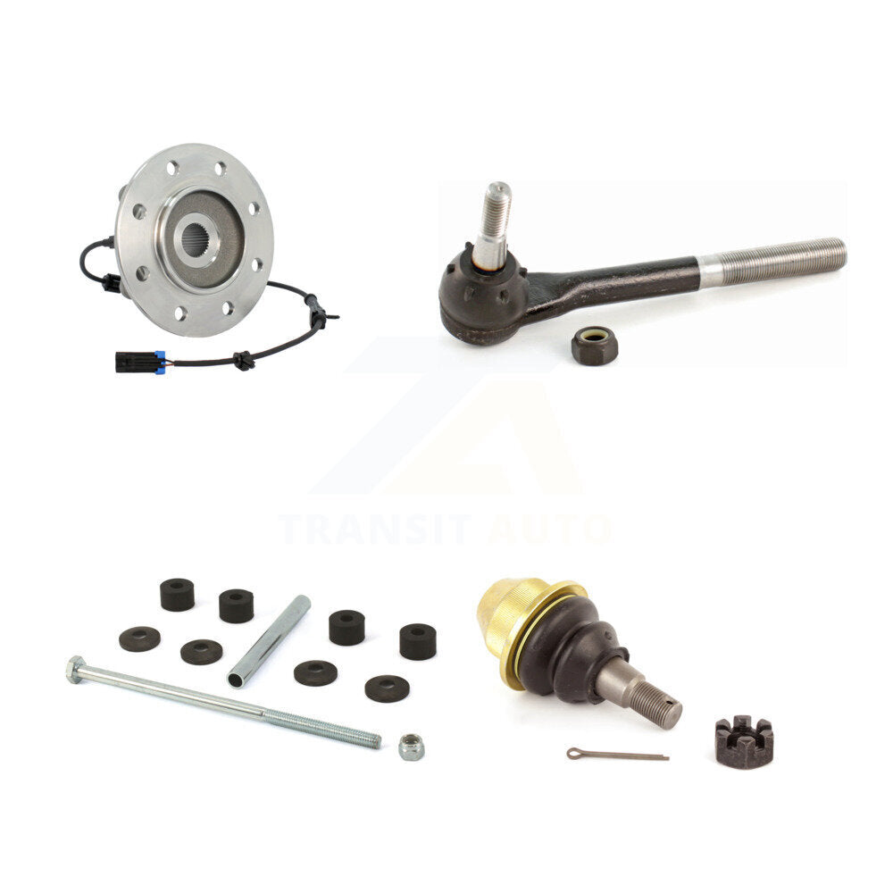 Transit Auto K7T-104471 Wheel Bearing and Hub Assembly for 1995-2000 Chevrolet K3500, GMC K3500 - Front product image