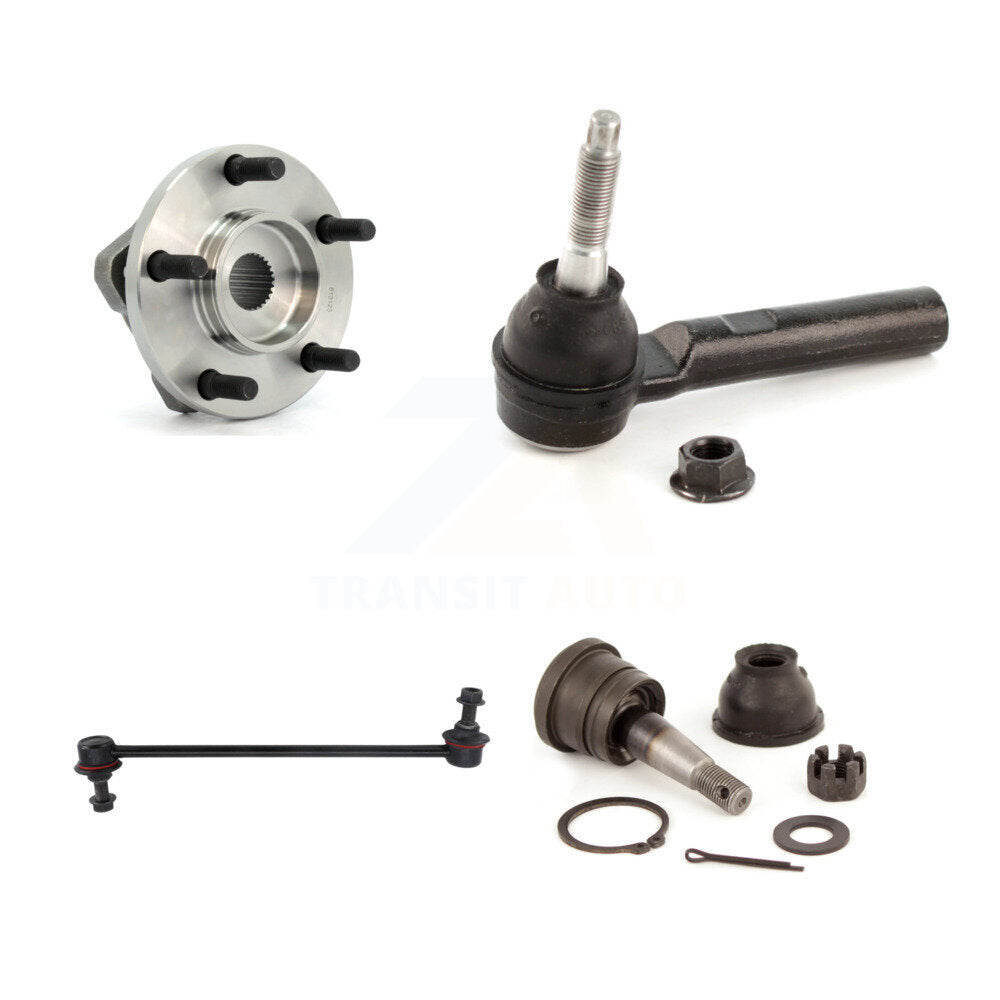 Transit Auto K7T-104481 Wheel Bearing and Hub Assembly for 2005-2007 Chrysler Town & Country, Dodge Caravan, Dodge Grand Caravan - Front product image