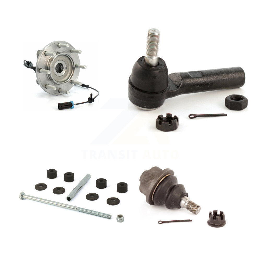 Transit Auto K7T-104534 Wheel Bearing and Hub Assembly for 2007-2010 Chevrolet Silverado 3500 HD, GMC Sierra 3500 HD - Front product image