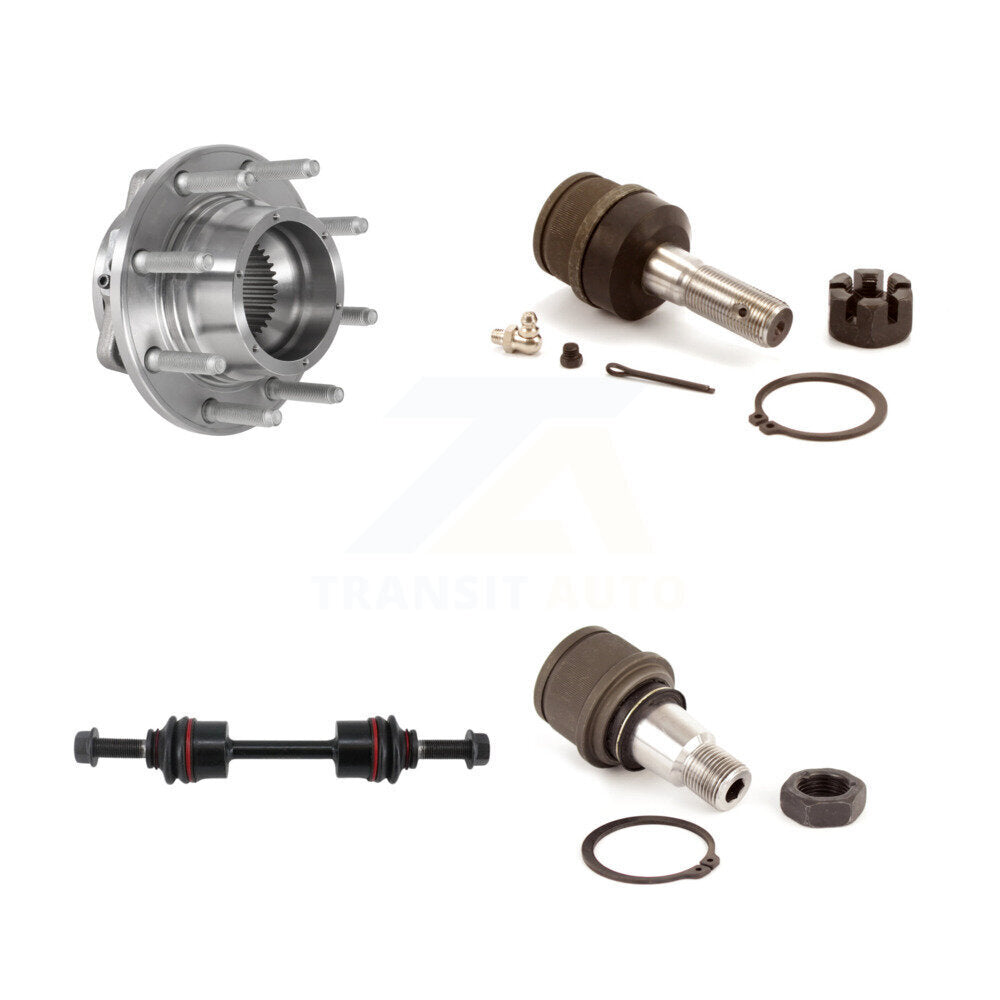 Transit Auto K7T-104754 Wheel Bearing and Hub Assembly for 2017-2022 Ford F-250 Super Duty, Ford F-350 Super Duty - Front product image