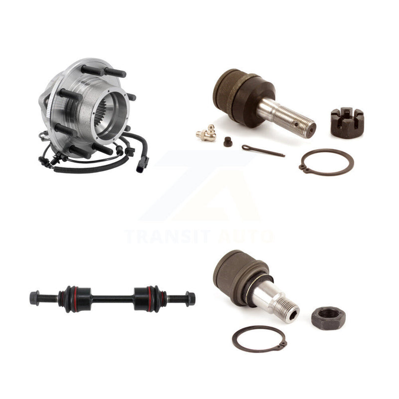 Transit Auto K7T-104755 Wheel Bearing and Hub Assembly for 2017-2022 Ford F-350 Super Duty - Front product image