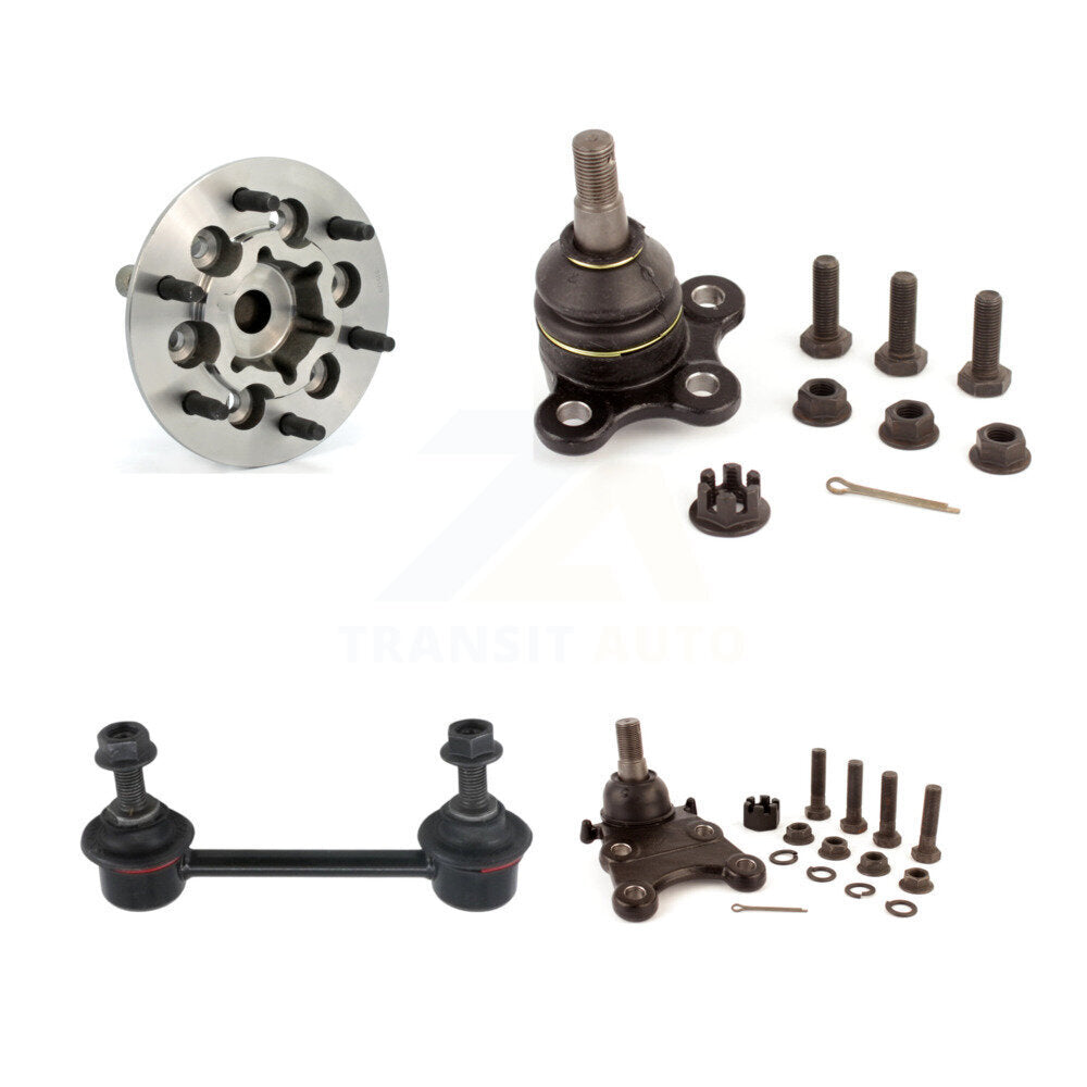Transit Auto K7T-104777 Wheel Bearing and Hub Assembly for 2009-2012 GMC Canyon, Chevrolet Colorado - Front product image