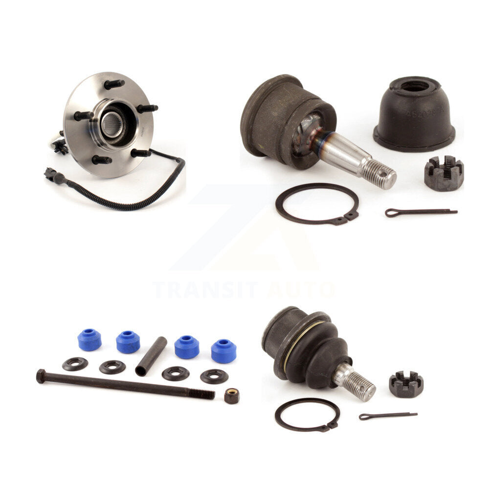 Transit Auto K7T-104803 Wheel Bearing and Hub Assembly for 1997-2000 Ford F-150 - Front product image