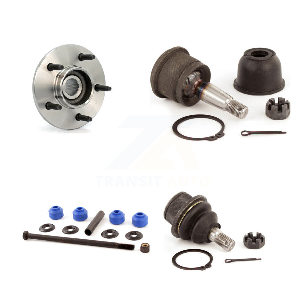 Transit Auto K7T-104804 Wheel Bearing and Hub Assembly for 1997-2000 Ford F-150 - Front product image