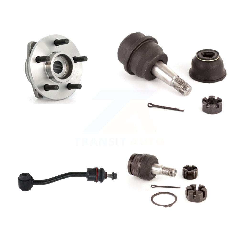 Transit Auto K7T-104809 Wheel Bearing and Hub Assembly for 1999-2006 Jeep TJ, Jeep Wrangler - Front product image