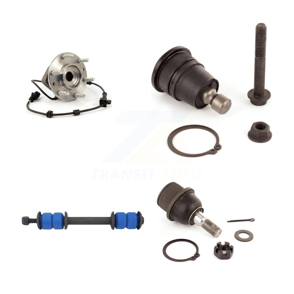 Transit Auto K7T-104822 Wheel Bearing and Hub Assembly for 2008-2009 Chevrolet Trailblazer, GMC Envoy, Saab 9-7x - Front product image