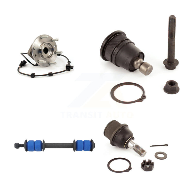 Transit Auto K7T-104822 Wheel Bearing and Hub Assembly for 2008-2009 Chevrolet Trailblazer, GMC Envoy, Saab 9-7x - Front product image