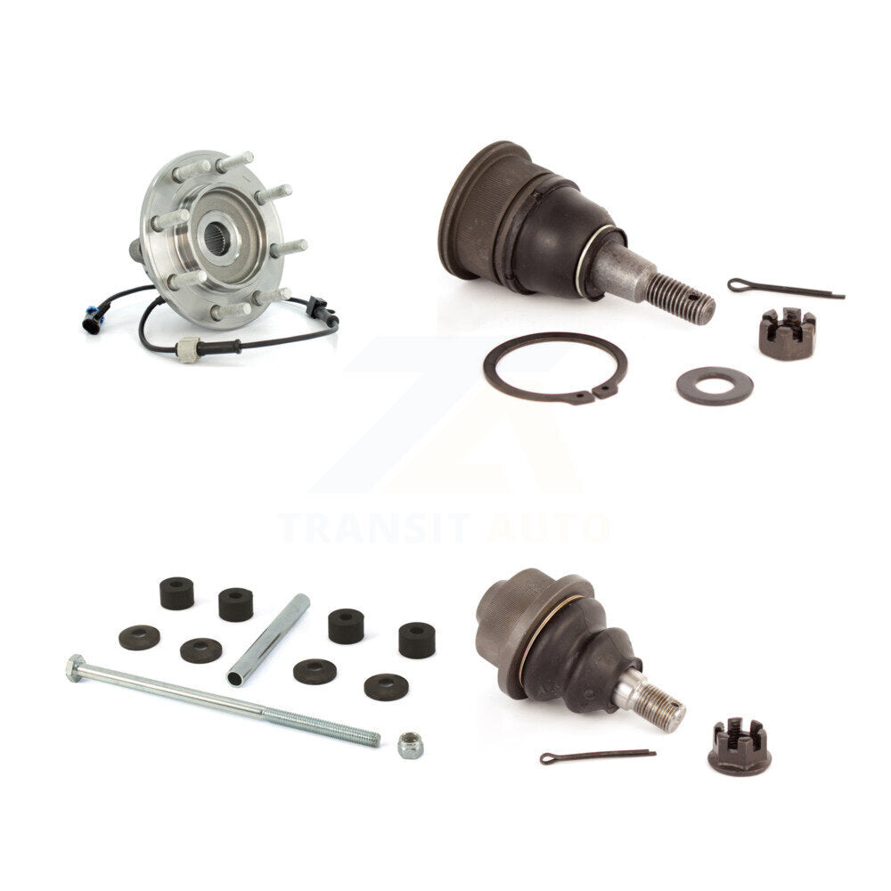 Transit Auto K7T-104830 Wheel Bearing and Hub Assembly for 2001-2007 Chevrolet Silverado 3500 Classic, GMC Sierra 3500 Classic, Chevrolet Silverado 3500 & more - Front product image