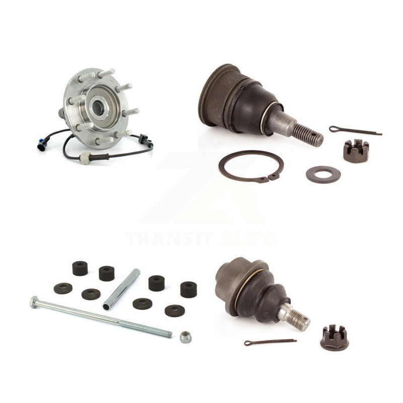 Transit Auto K7T-104830 Wheel Bearing and Hub Assembly for 2001-2007 Chevrolet Silverado 3500 Classic, GMC Sierra 3500 Classic, Chevrolet Silverado 3500 & more - Front product image