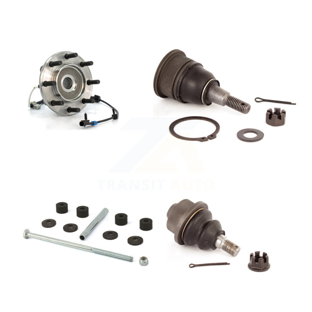 Transit Auto K7T-104831 Wheel Bearing and Hub Assembly for 2001-2007 Chevrolet Silverado 3500 Classic, GMC Sierra 3500 Classic, Chevrolet Silverado 3500 & more - Front product image