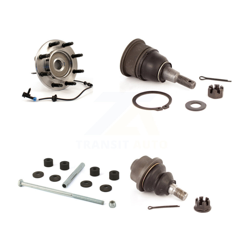 Transit Auto K7T-104833 Wheel Bearing and Hub Assembly for 2007-2010 Hummer H2, Chevrolet Silverado 2500 HD, Chevrolet Silverado 3500 HD & more - Front product image