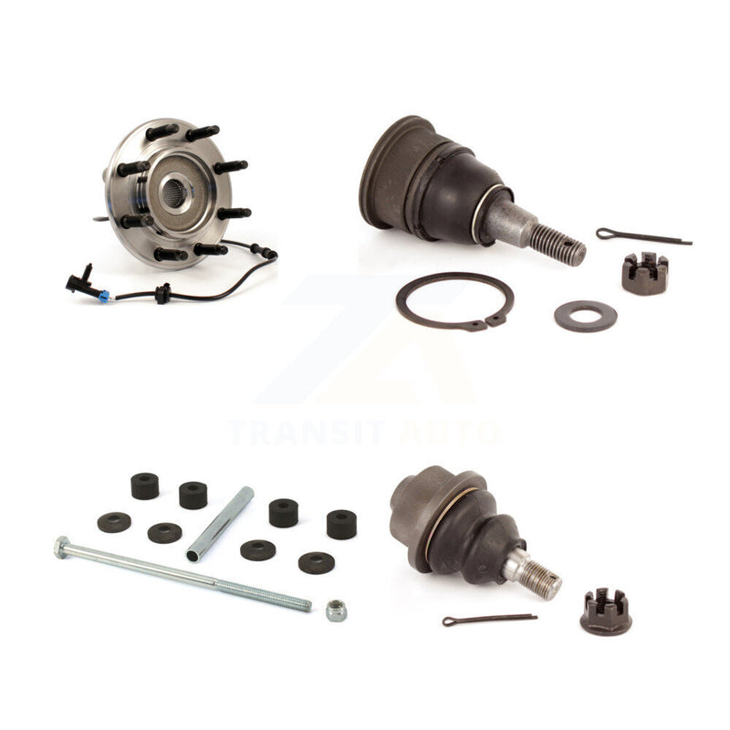 Transit Auto K7T-104833 Wheel Bearing and Hub Assembly for 2007-2010 Hummer H2, Chevrolet Silverado 2500 HD, Chevrolet Silverado 3500 HD & more - Front product image