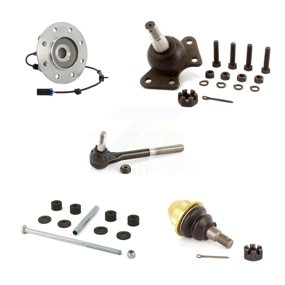 Transit Auto K7T-106833 Wheel Bearing and Hub Assembly for 1995-2000 Chevrolet K3500, GMC K3500 - Front product image