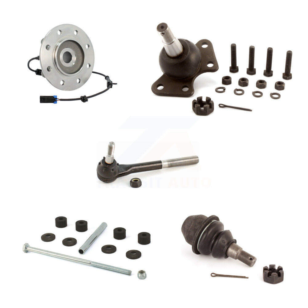 Transit Auto K7T-106834 Wheel Bearing and Hub Assembly for 1996-2000 Chevrolet K3500, GMC K3500 - Front product image