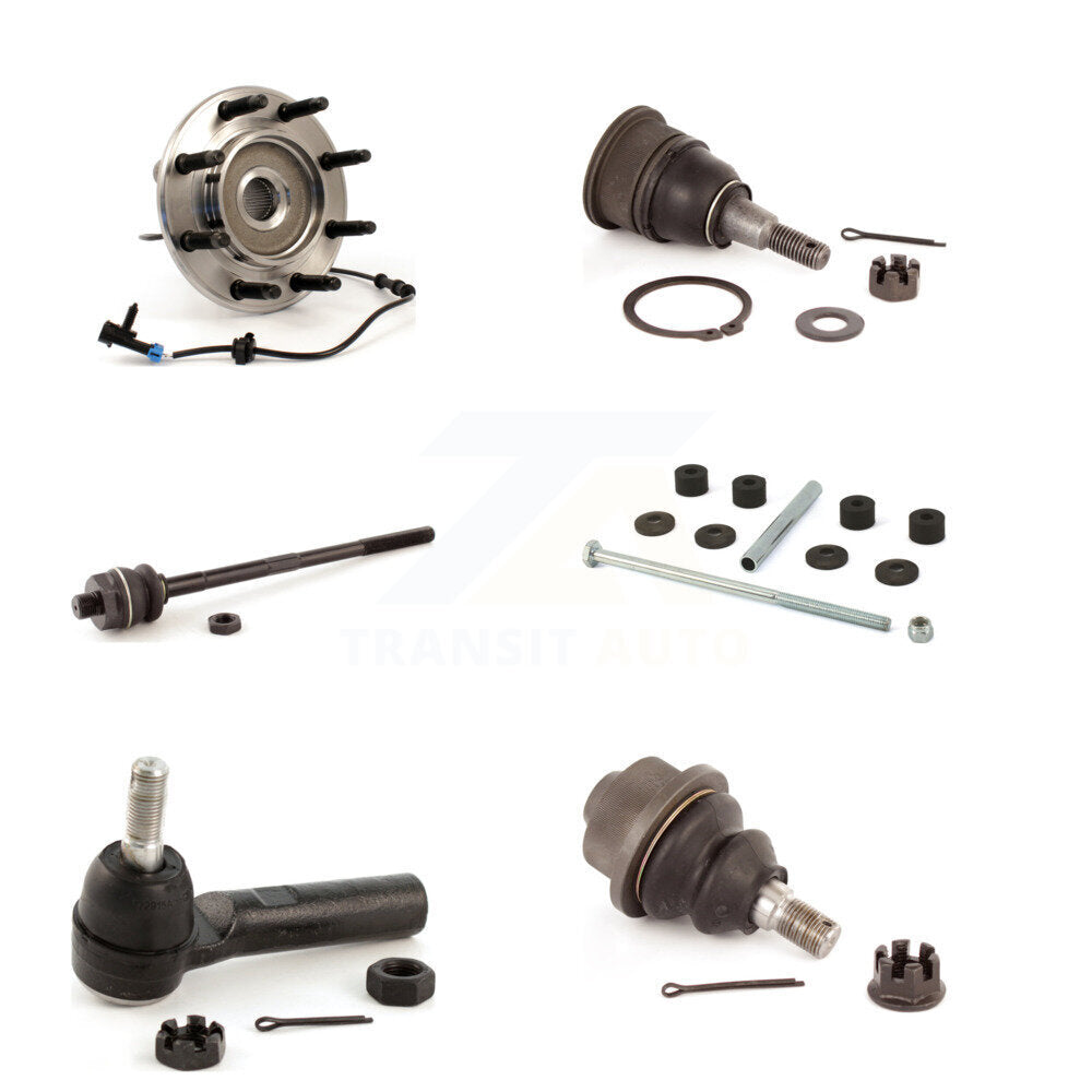 Transit Auto K7T-107222 Wheel Bearing and Hub Assembly for 2007-2010 Hummer H2, Chevrolet Silverado 2500 HD, Chevrolet Silverado 3500 HD & more - Front product image