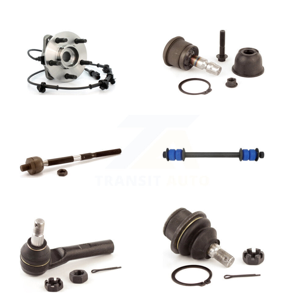 Transit Auto K7T-107229 Wheel Bearing and Hub Assembly for 2000-2002 Ford Ranger, Mazda B3000, Mazda B4000 - Front product image