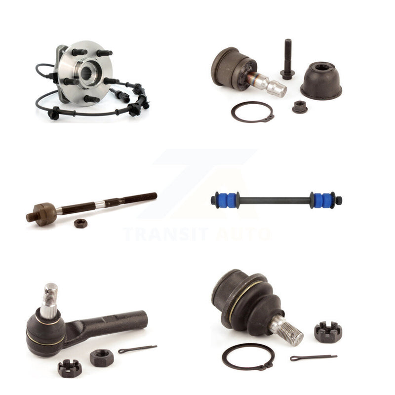 Transit Auto K7T-107229 Wheel Bearing and Hub Assembly for 2000-2002 Ford Ranger, Mazda B3000, Mazda B4000 - Front product image