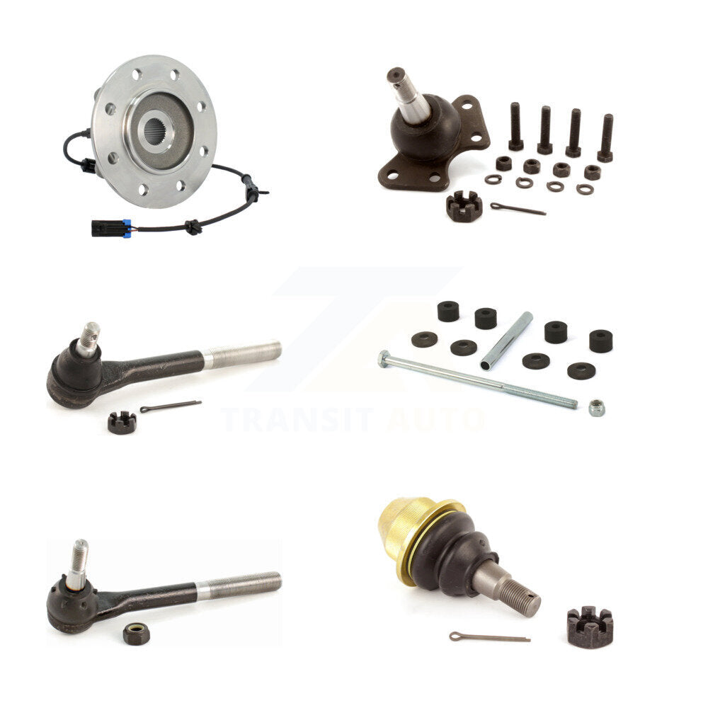 Transit Auto K7T-107253 Wheel Bearing and Hub Assembly for 1995-2000 Chevrolet K3500, GMC K3500 - Front product image