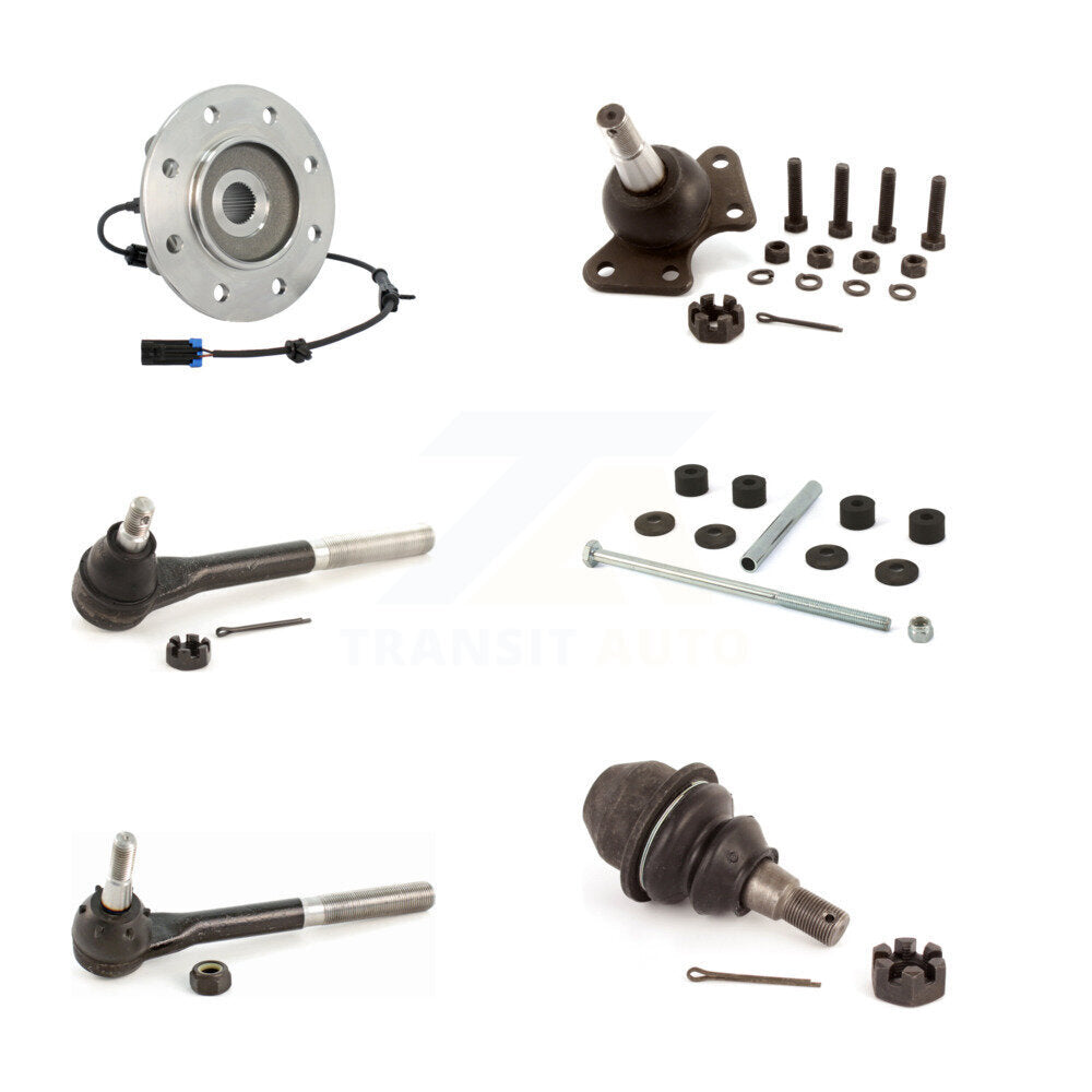 Transit Auto K7T-107254 Wheel Bearing and Hub Assembly for 1996-2000 Chevrolet K3500, GMC K3500 - Front product image