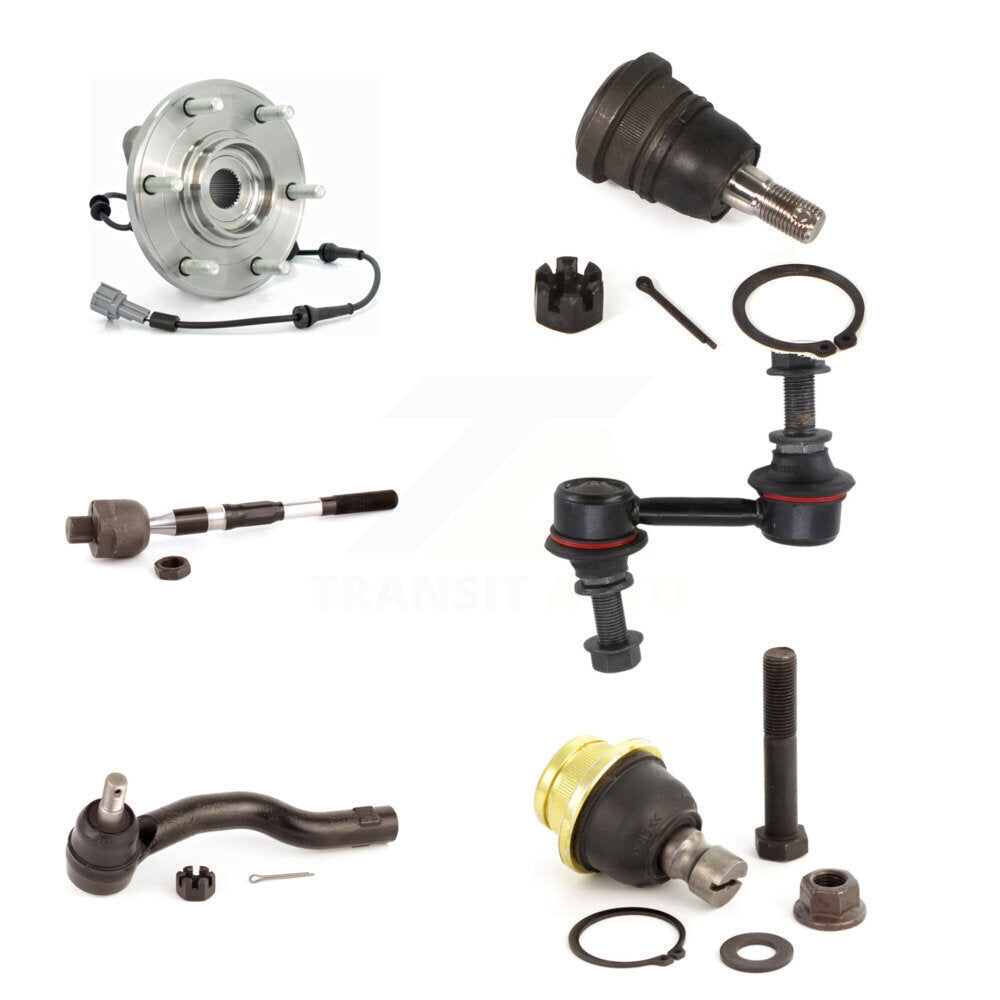 Transit Auto K7T-107288 Wheel Bearing and Hub Assembly for 2008-2012 Nissan Armada, Nissan TITAN, INFINITI QX56 - Front Right product image