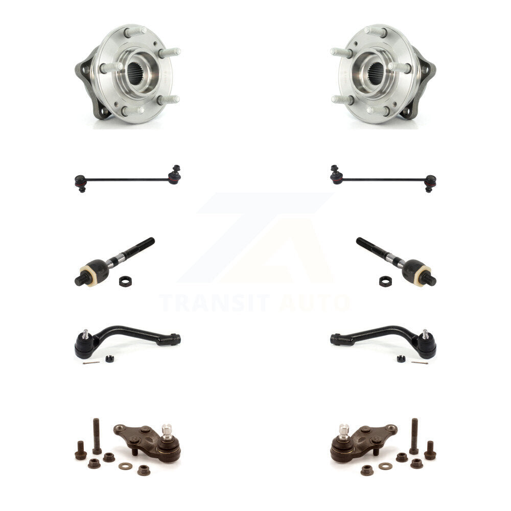 Transit Auto K7T-108672 Wheel Bearing and Hub Assembly for 2013-2015 Kia Sorento, Hyundai Santa Fe Sport - Front product image