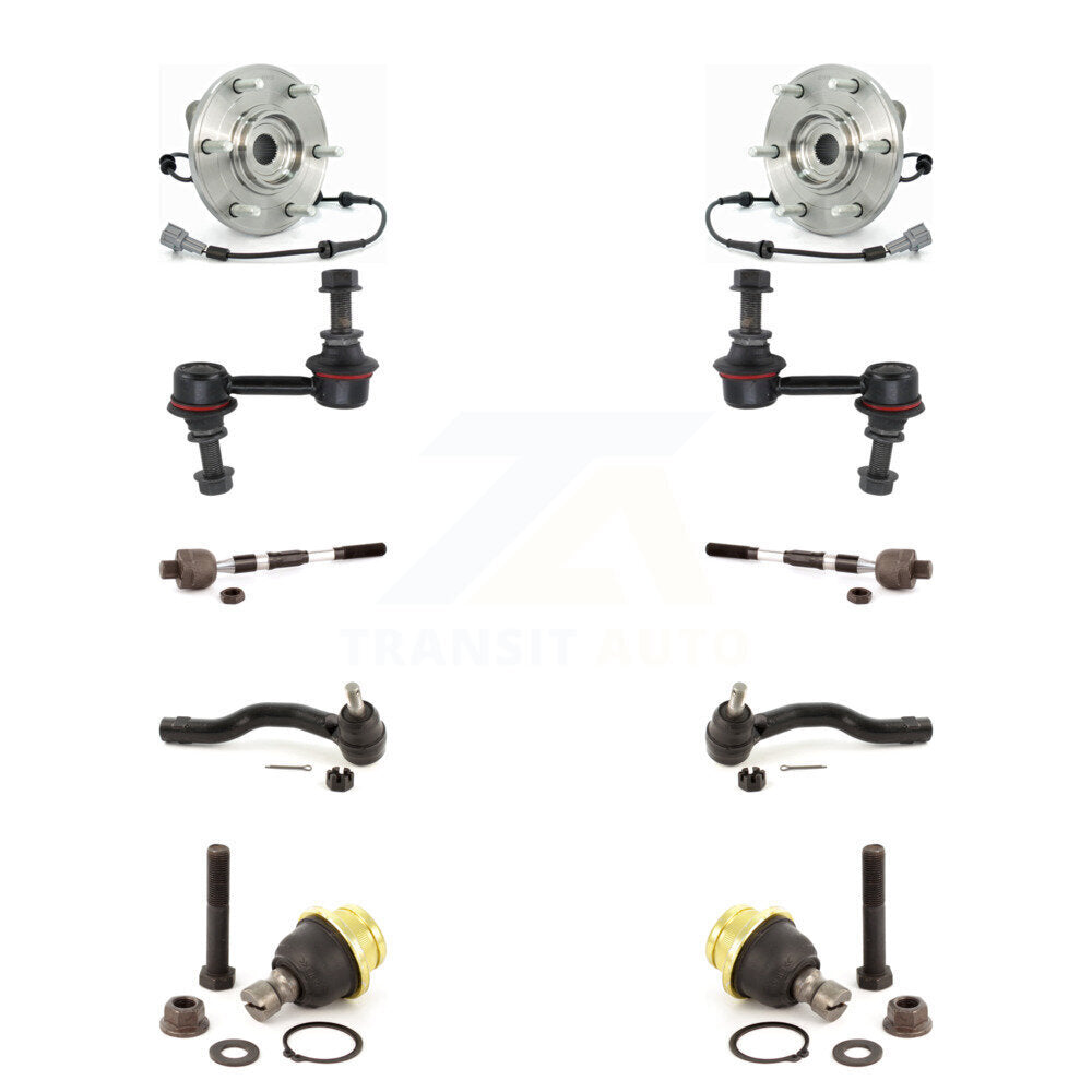 Transit Auto K7T-108676 Wheel Bearing and Hub Assembly for 2008-2012 Nissan Armada, Nissan TITAN, INFINITI QX56 - Front product image