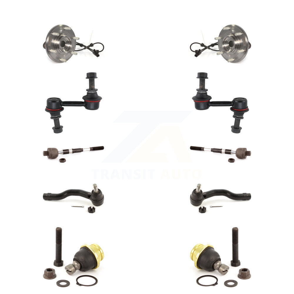 Transit Auto K7T-108677 Wheel Bearing and Hub Assembly for 2012-2015 Nissan Armada, Nissan TITAN - Front product image