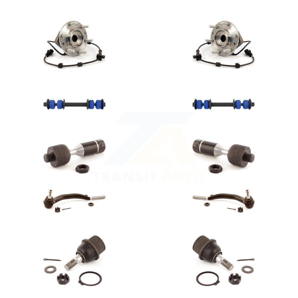 Transit Auto K7T-108681 Wheel Bearing and Hub Assembly for 2008-2009 Chevrolet Trailblazer, GMC Envoy, Saab 9-7x - Front product image