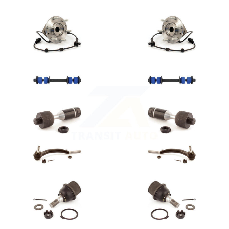 Transit Auto K7T-108681 Wheel Bearing and Hub Assembly for 2008-2009 Chevrolet Trailblazer, GMC Envoy, Saab 9-7x - Front product image