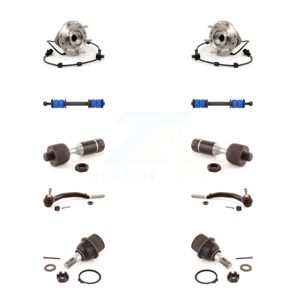 Transit Auto K7T-108682 Wheel Bearing and Hub Assembly for 2008-2009 Chevrolet Trailblazer, GMC Envoy, Saab 9-7x - Front product image