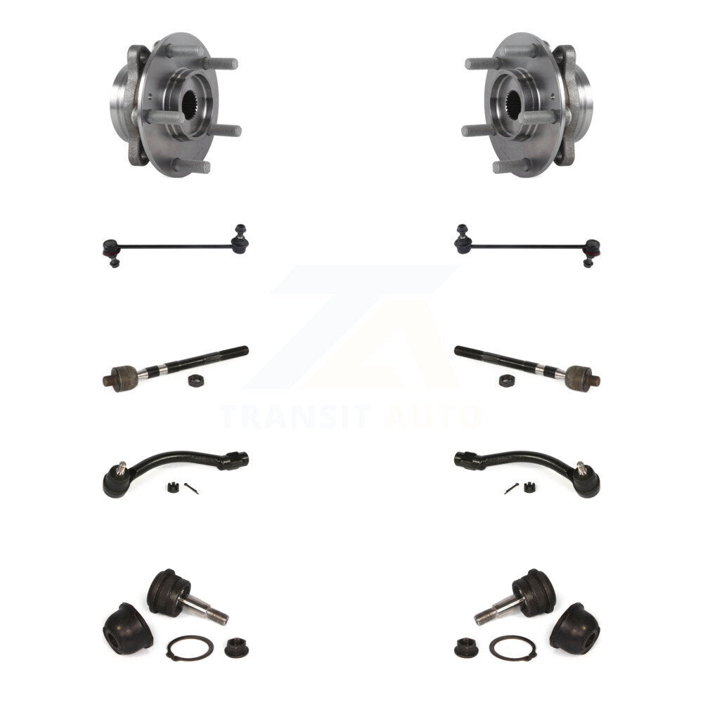 Transit Auto K7T-108691 Wheel Bearing and Hub Assembly for 2017 Hyundai Elantra GT - Front product image