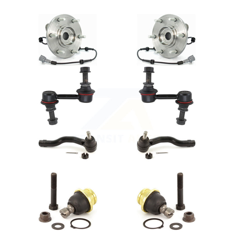 Transit Auto K7T-108711 Wheel Bearing and Hub Assembly for 2008-2012 Nissan Armada, Nissan TITAN, INFINITI QX56 - Front product image