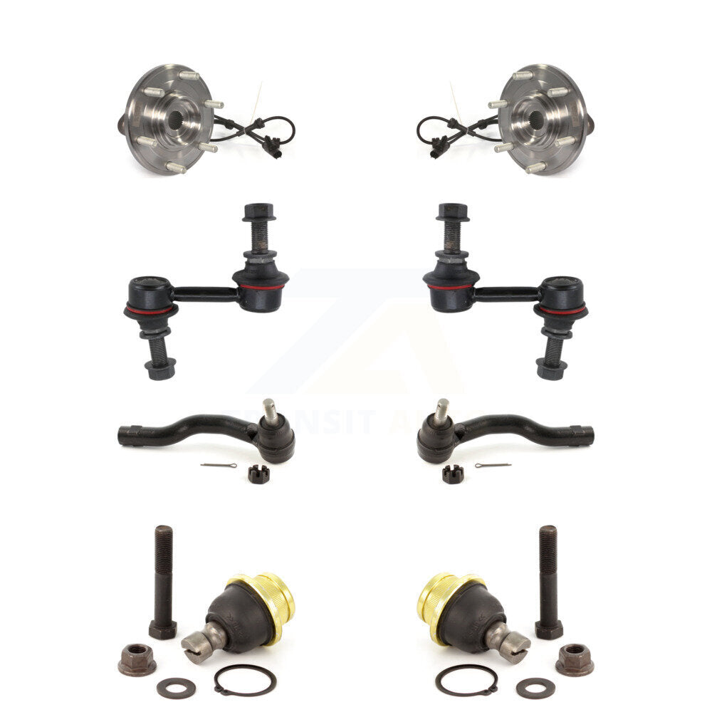 Transit Auto K7T-108712 Wheel Bearing and Hub Assembly for 2012-2015 Nissan Armada, Nissan TITAN - Front product image