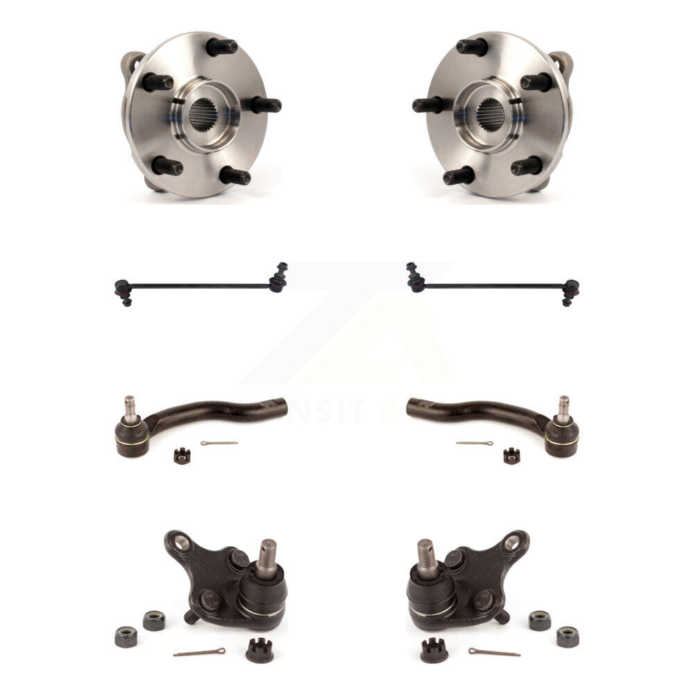 Transit Auto K7T-108763 Wheel Bearing and Hub Assembly for 2006-2016 Scion tC, Lexus HS250h, Toyota RAV4 - Front product image