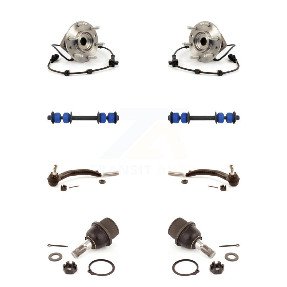 Transit Auto K7T-108774 Wheel Bearing and Hub Assembly for 2008-2009 Chevrolet Trailblazer, GMC Envoy, Saab 9-7x - Front product image