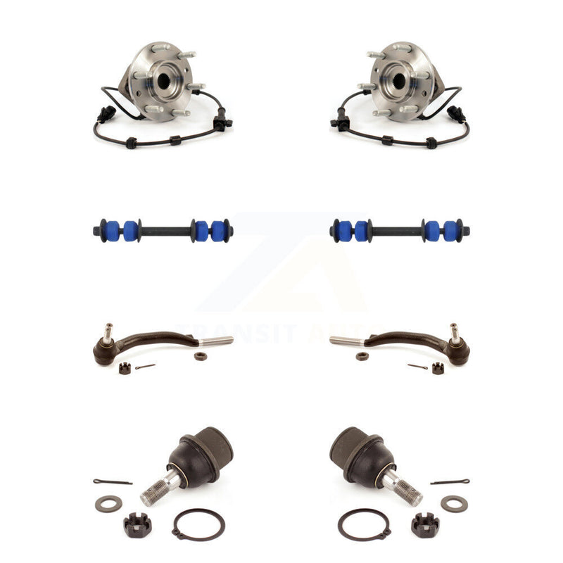 Transit Auto K7T-108774 Wheel Bearing and Hub Assembly for 2008-2009 Chevrolet Trailblazer, GMC Envoy, Saab 9-7x - Front product image