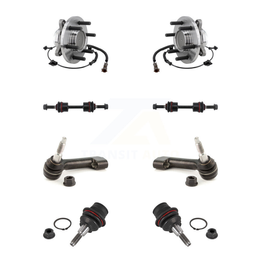 Transit Auto K7T-108801 Wheel Bearing and Hub Assembly for 2018-2022 Ford Expedition, Ford F-150, Lincoln Navigator - Front product image