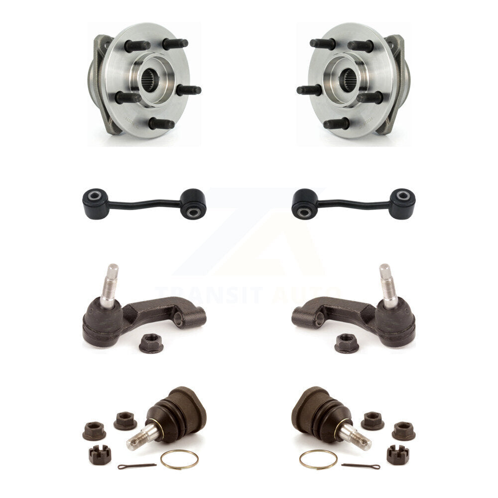 Transit Auto K7T-108808 Wheel Bearing and Hub Assembly for 2005 Jeep Liberty - Front product image