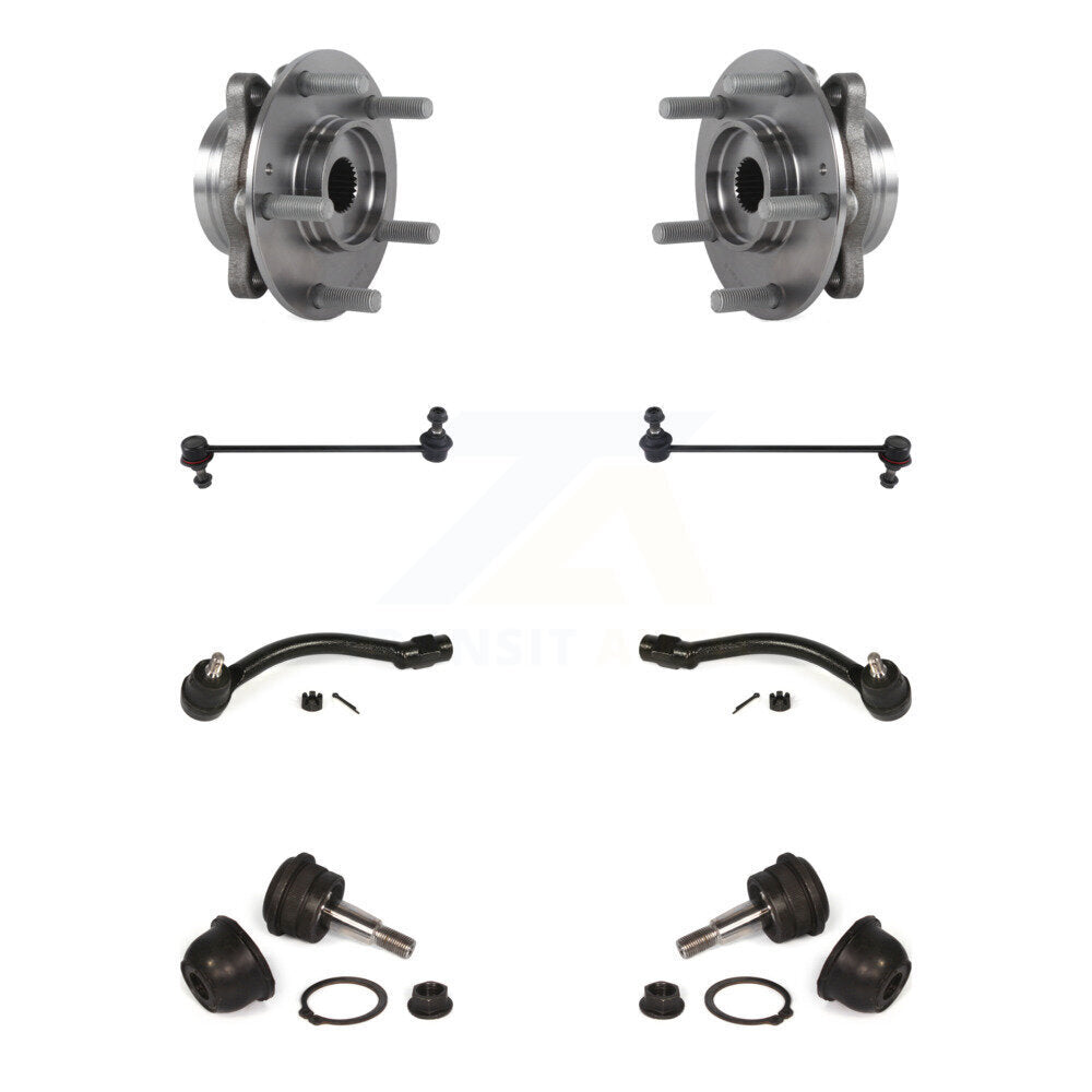 Transit Auto K7T-108809 Wheel Bearing and Hub Assembly for 2017 Hyundai Elantra GT - Front product image