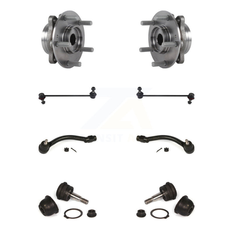 Transit Auto K7T-108809 Wheel Bearing and Hub Assembly for 2017 Hyundai Elantra GT - Front product image