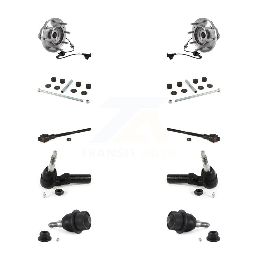 Transit Auto K7T-108839 Wheel Bearing and Hub Assembly for 2011-2019 Chevrolet Silverado 3500 HD, GMC Sierra 3500 HD - Front product image
