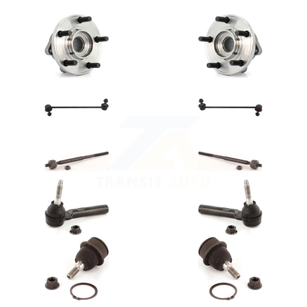 Transit Auto K7T-108854 Wheel Bearing and Hub Assembly for 2007-2014 Chrysler 200, Dodge Avenger, Chrysler Sebring - Front product image