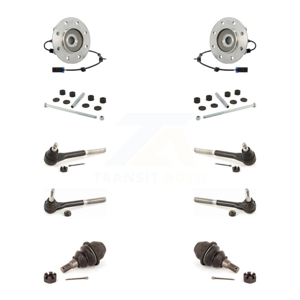 Transit Auto K7T-108862 Wheel Bearing and Hub Assembly for 1996-2000 Chevrolet K3500, GMC K3500 - Front product image