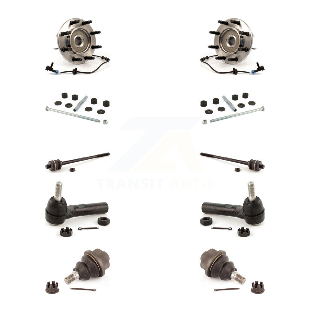 Transit Auto K7T-108875 Wheel Bearing and Hub Assembly for 2007-2010 Hummer H2, Chevrolet Silverado 2500 HD, Chevrolet Silverado 3500 HD & more - Front product image