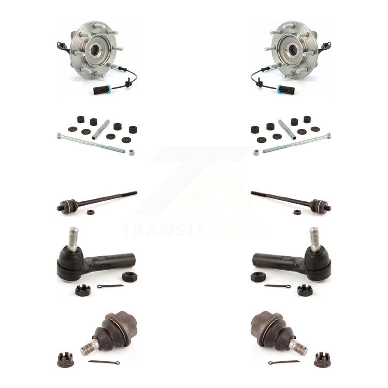 Transit Auto K7T-108876 Wheel Bearing and Hub Assembly for 2007-2010 Chevrolet Silverado 3500 HD, GMC Sierra 3500 HD - Front product image