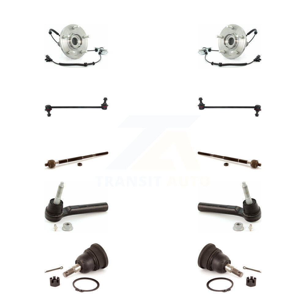 Transit Auto K7T-108953 Wheel Bearing and Hub Assembly for 2008-2010 Chrysler Town & Country, Dodge Grand Caravan - Front product image