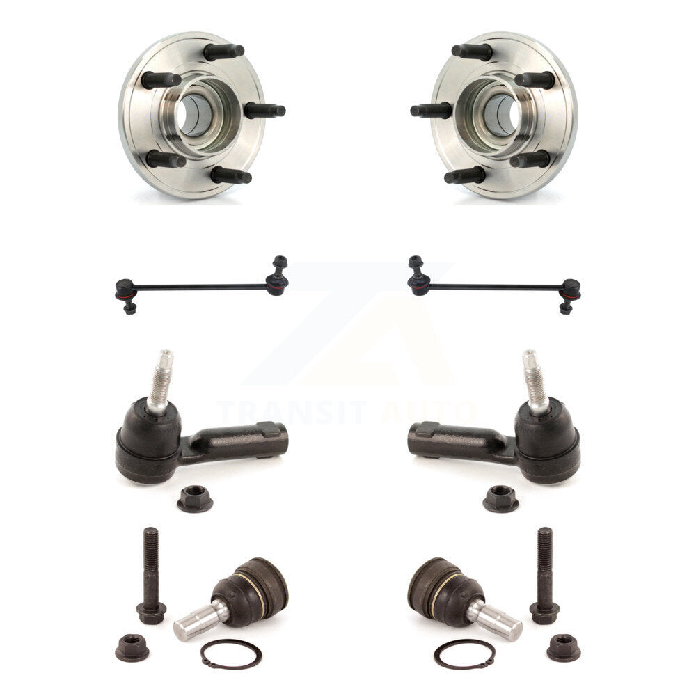 Transit Auto K7T-108979 Wheel Bearing and Hub Assembly for 2005-2010 Ford Mustang - Front product image